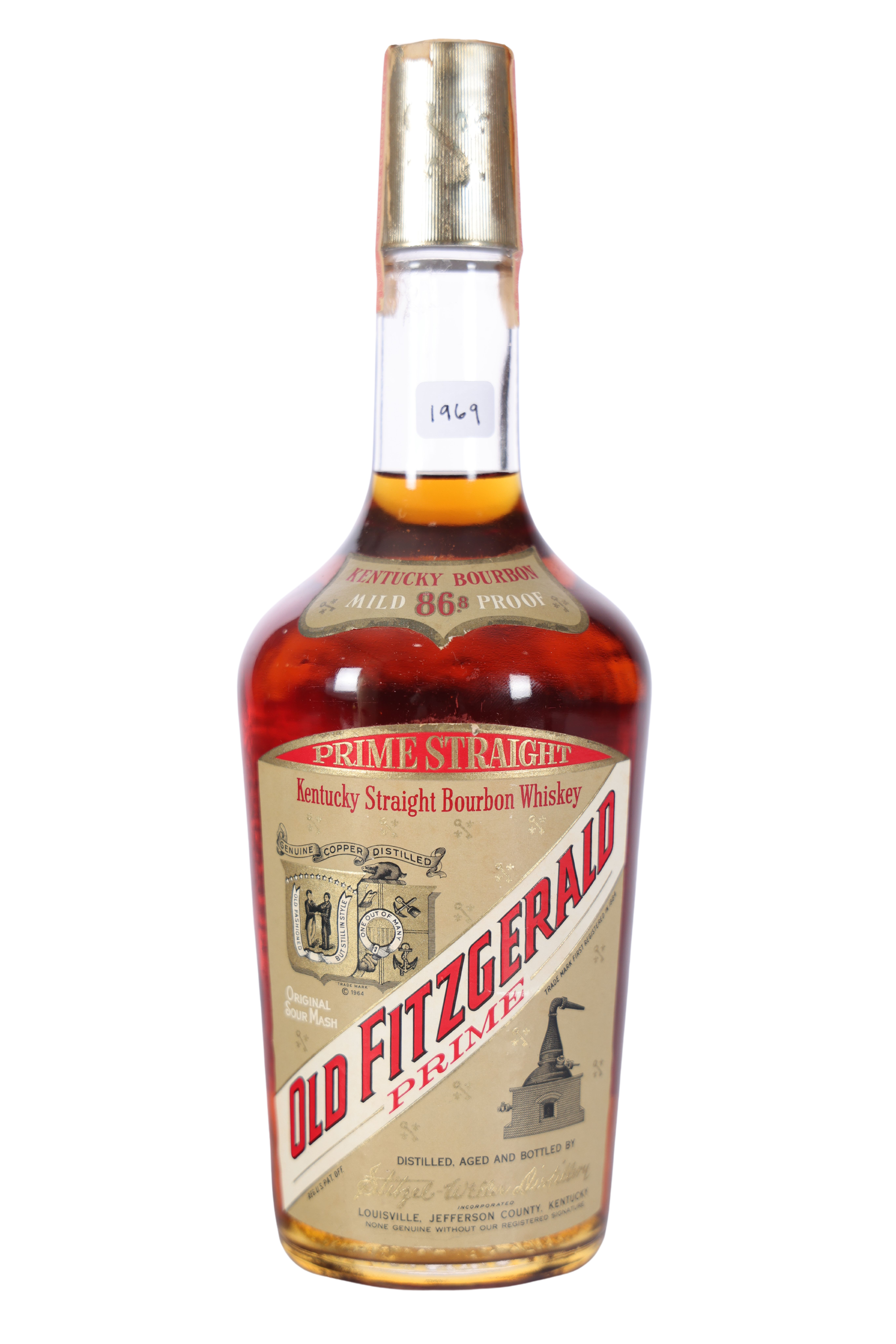トリーヴァゴルギーオージャー　微高レート Old Fitzgerald Prime 7 Year 4/5 Quart (1969) | Whiskey Source